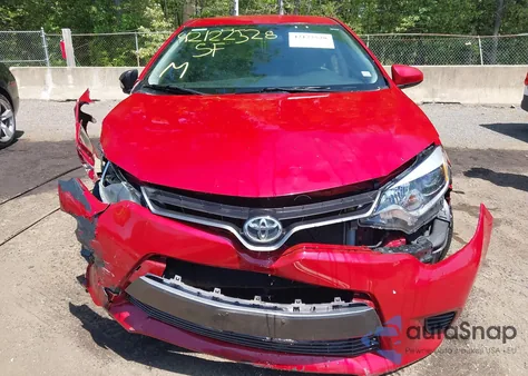 2015 Toyota Corolla Le from USA, damaged, VIN 2T1BURHE5FC375799